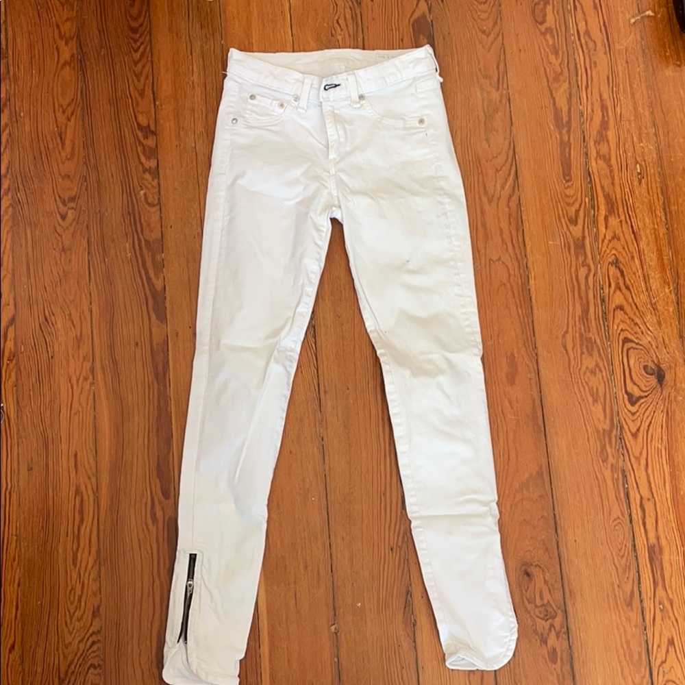 Rag & Bone White Skinny jeans